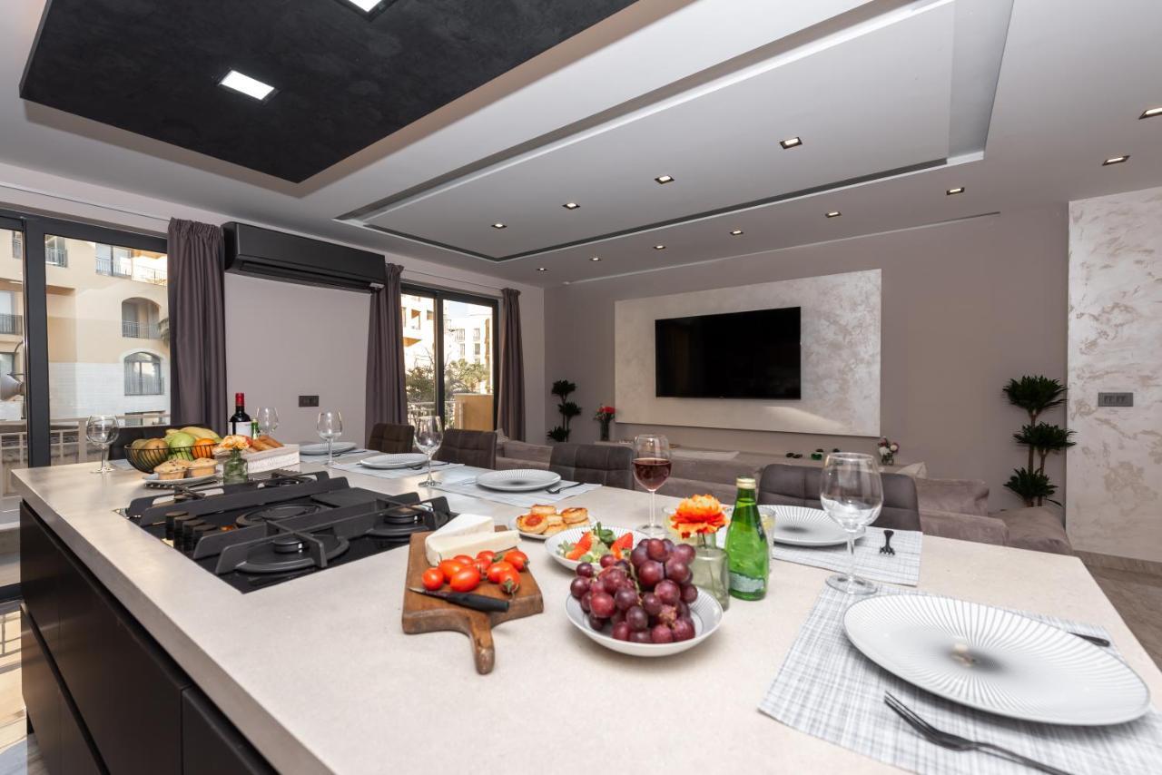 Luxury 2 Bed Apartment In The Heart Of St Julians Saint Julian's Exterior photo